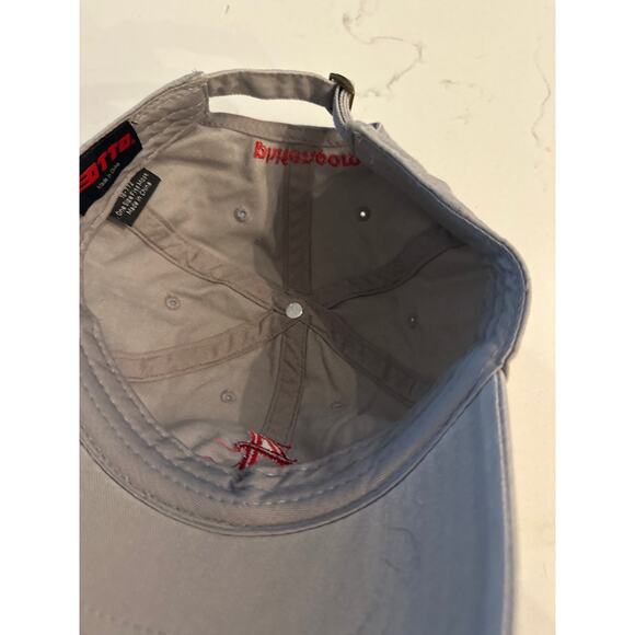 Alabama NCAA Crimson Tide Gray Red Adjustable Hat - Picture 3 of 3